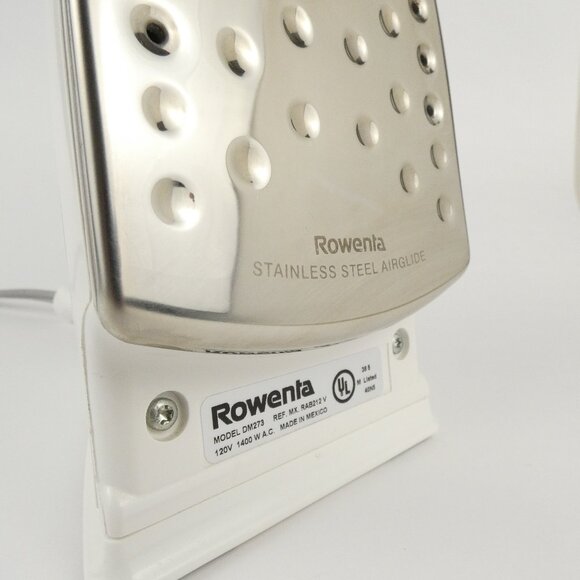 Rowenta Iron DM273 Powerglide 2 Inox Vertical Steam Stainless Self-Cleaning - Picture 9 of 15